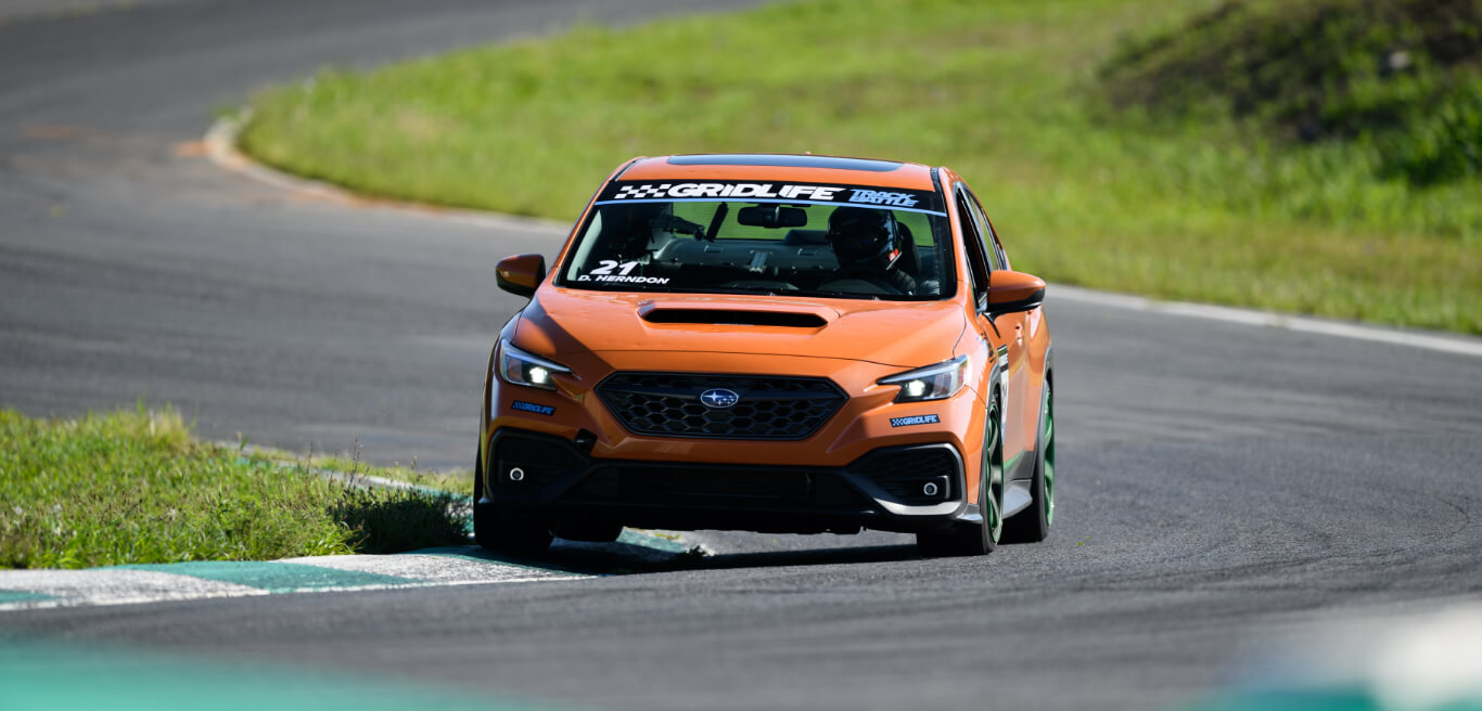 Second slide, car going around the track