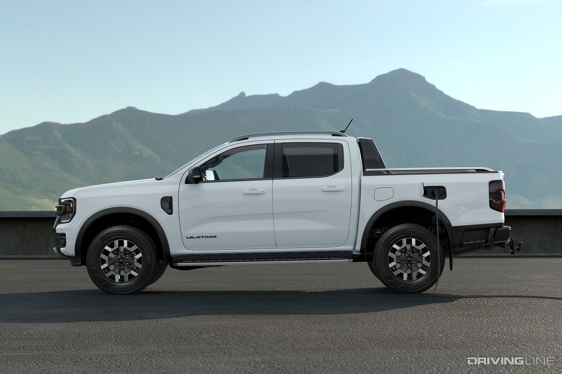 Ford Ranger PHEV Side View