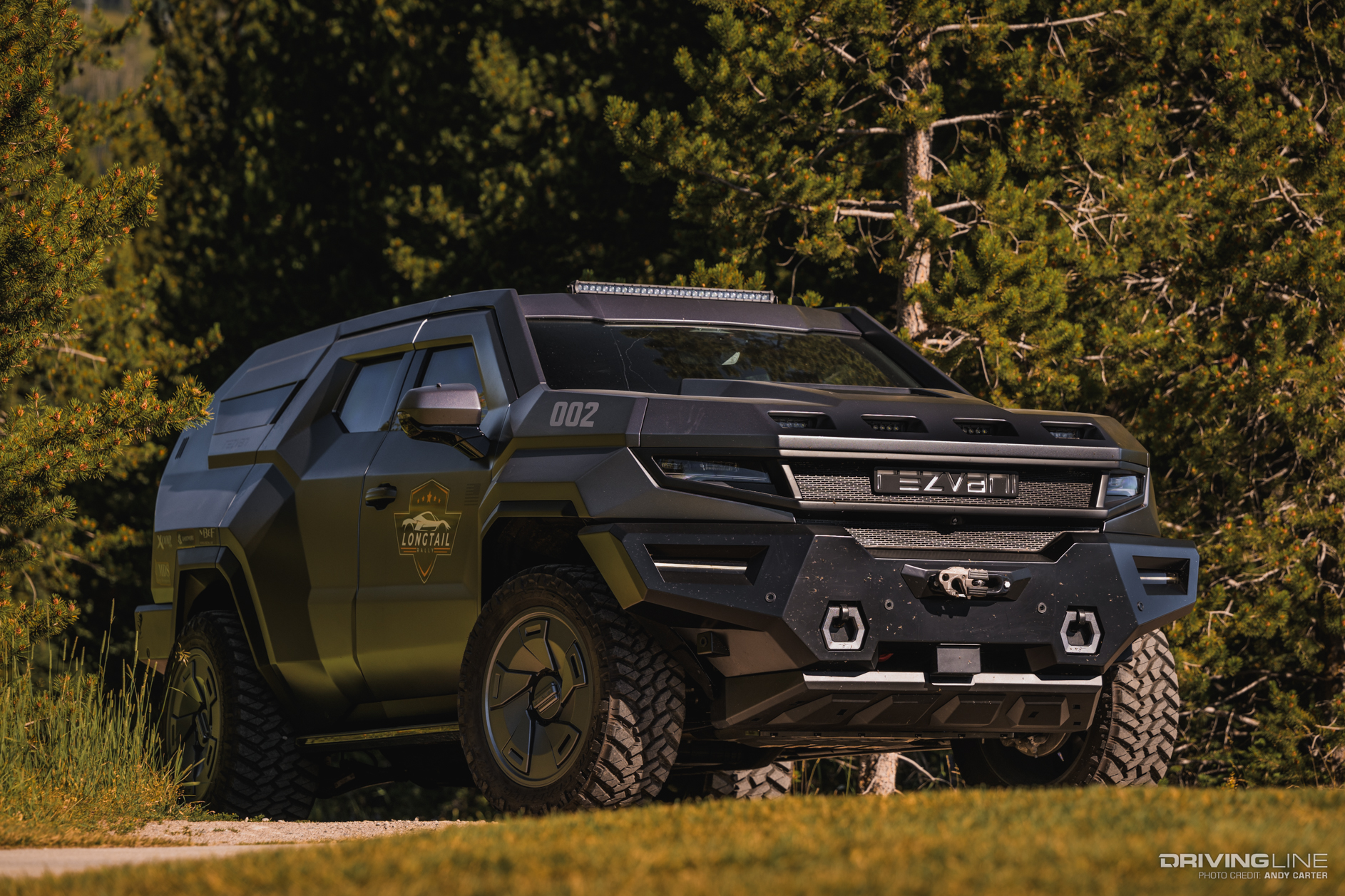 Rezvani Vengeance front 3/4