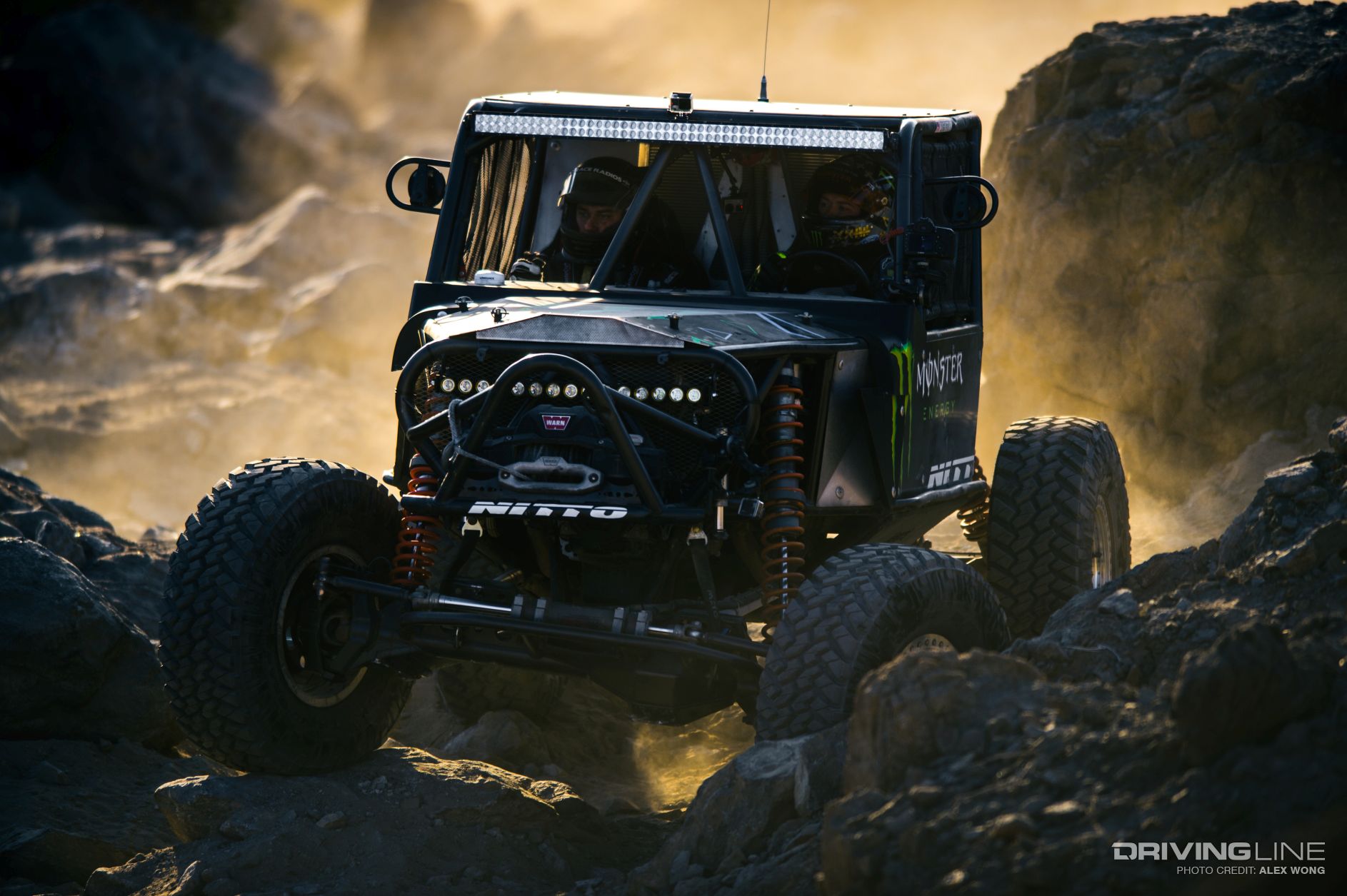 Driving Line: Vaugn Gittin Jr. trades drifting for off-road Ultra4 Racing at King of the Hammers
