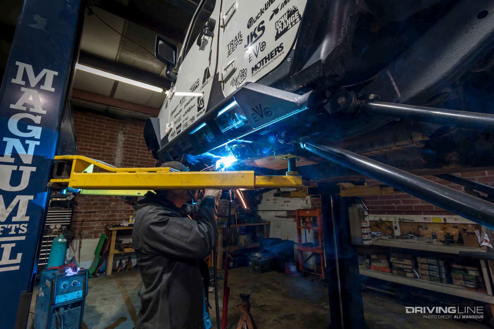2007 jeep wrangler unlimited jk evo mfg weld on sliders 6