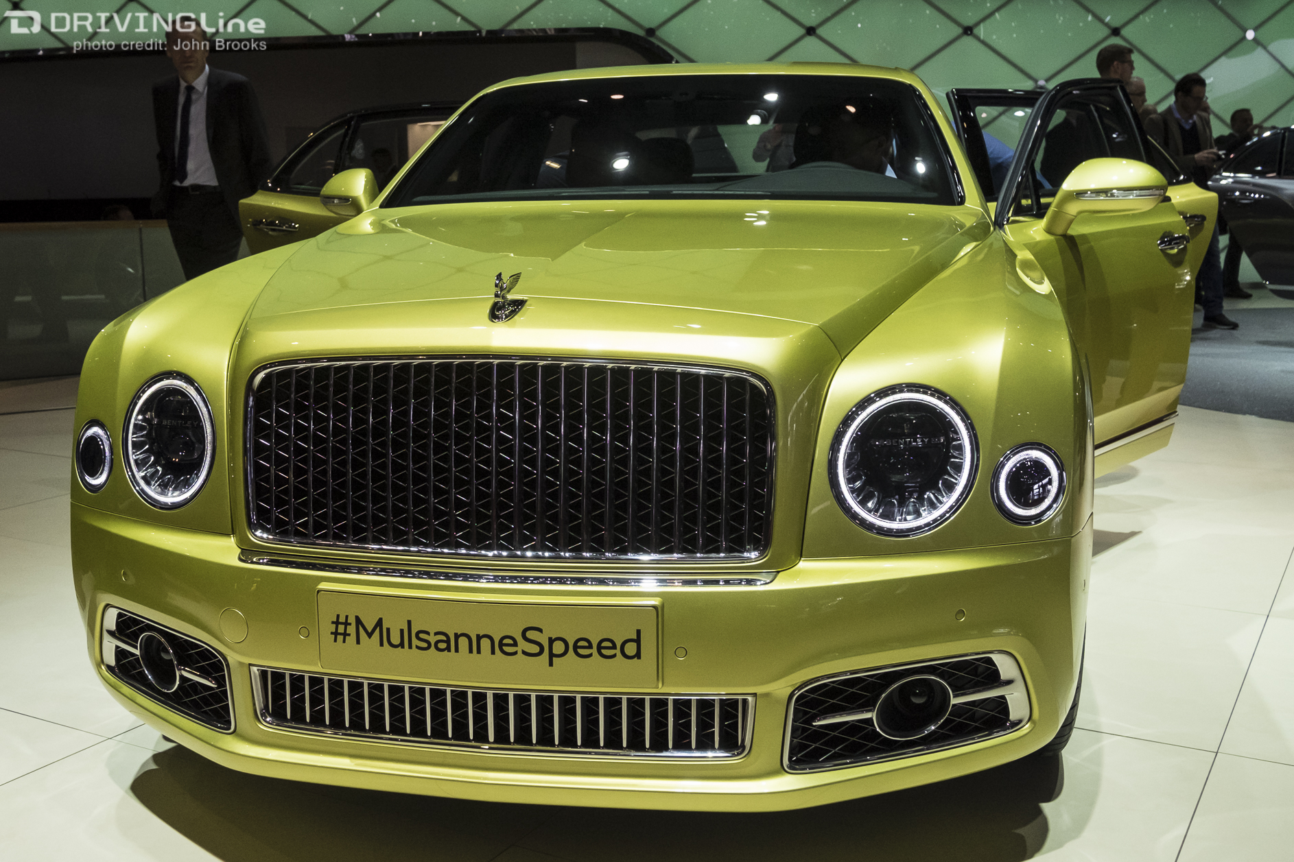 Bentley's Mulsanne Grand Limousine by Mulliner at 2016 Geneva International Motor Show #MulsanneSpeed