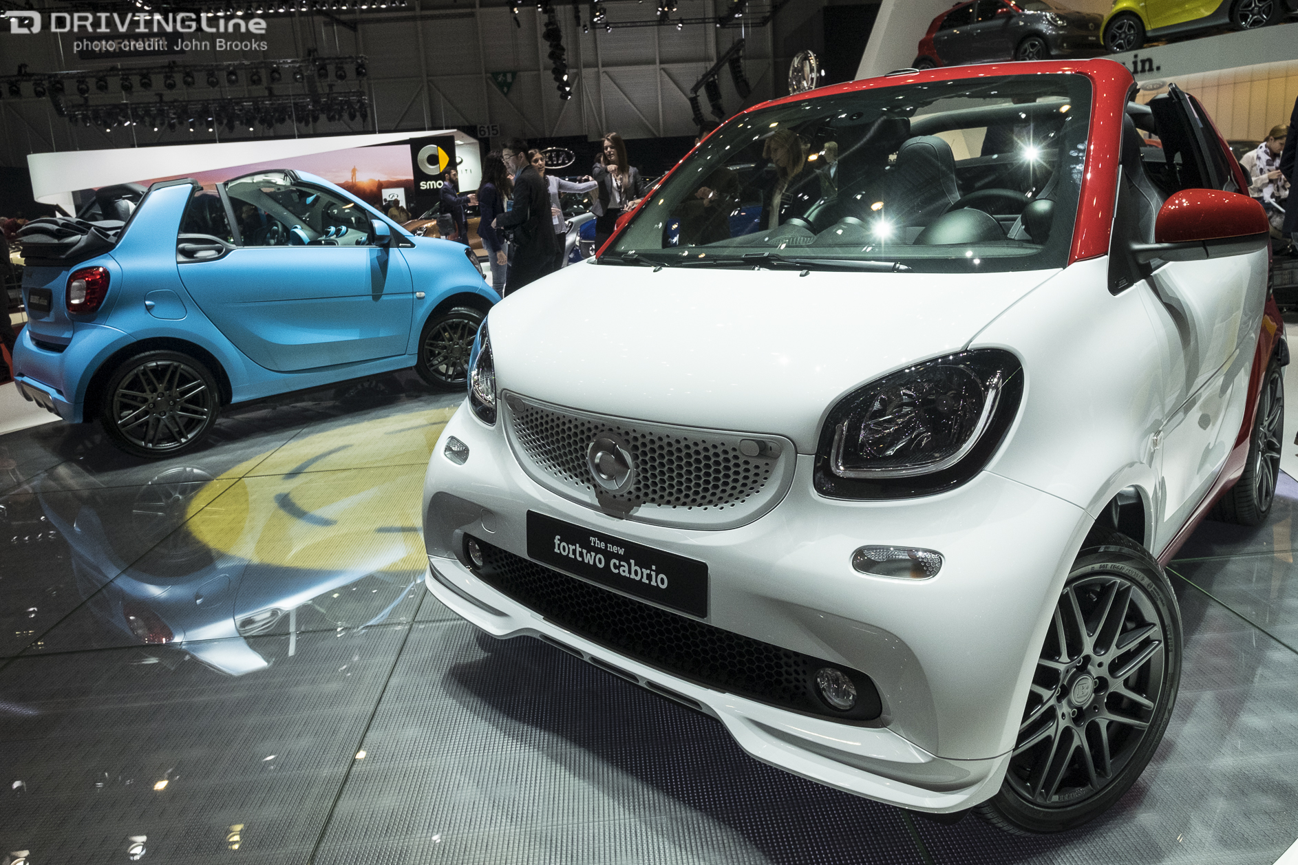 the new fortwo Cabrio - high end SUVs at the 2016 Geneva International Motor Show