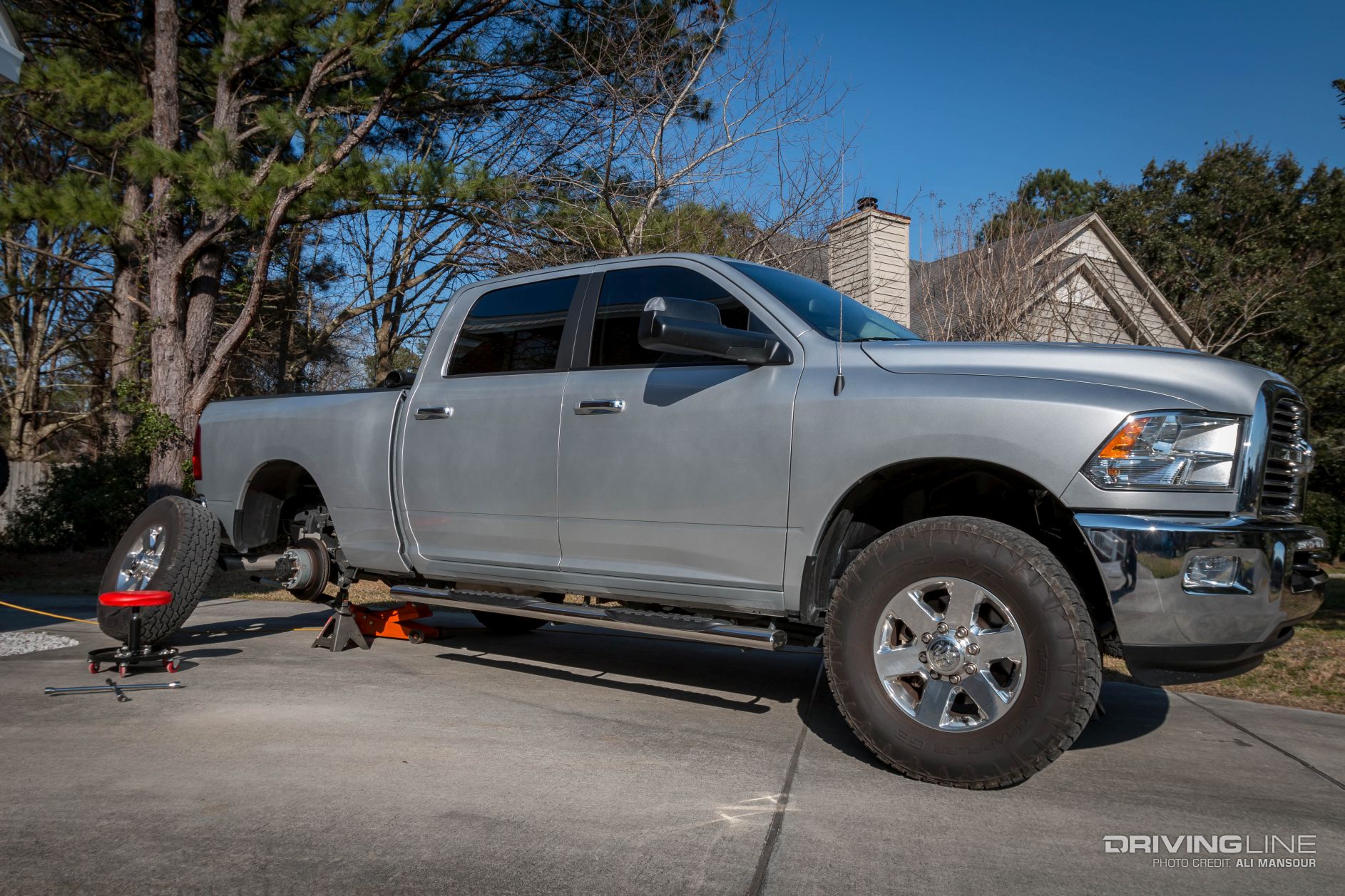 2014 ram 2500 silver big horn 4x4 4