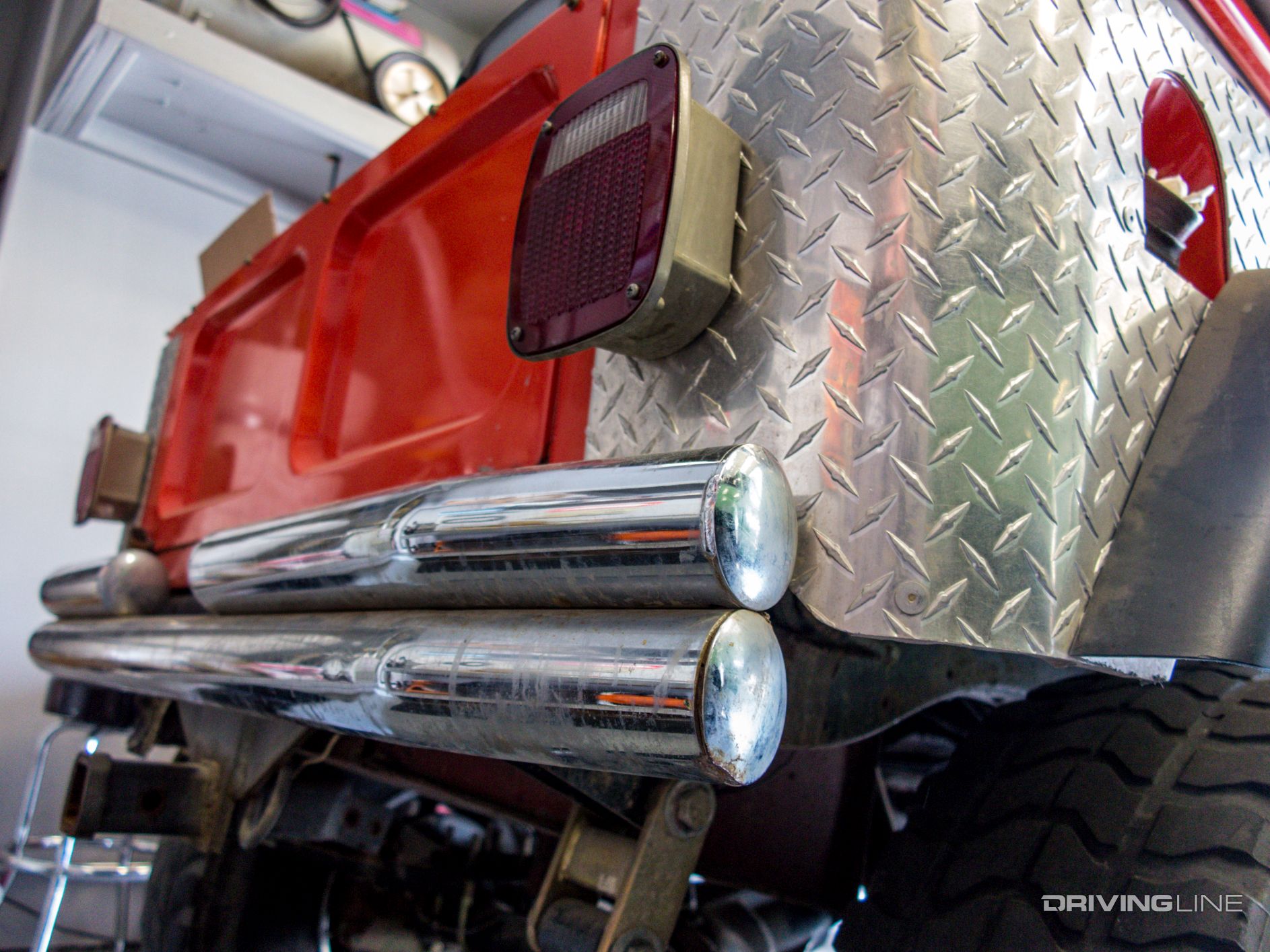 003 chrome tube bumper