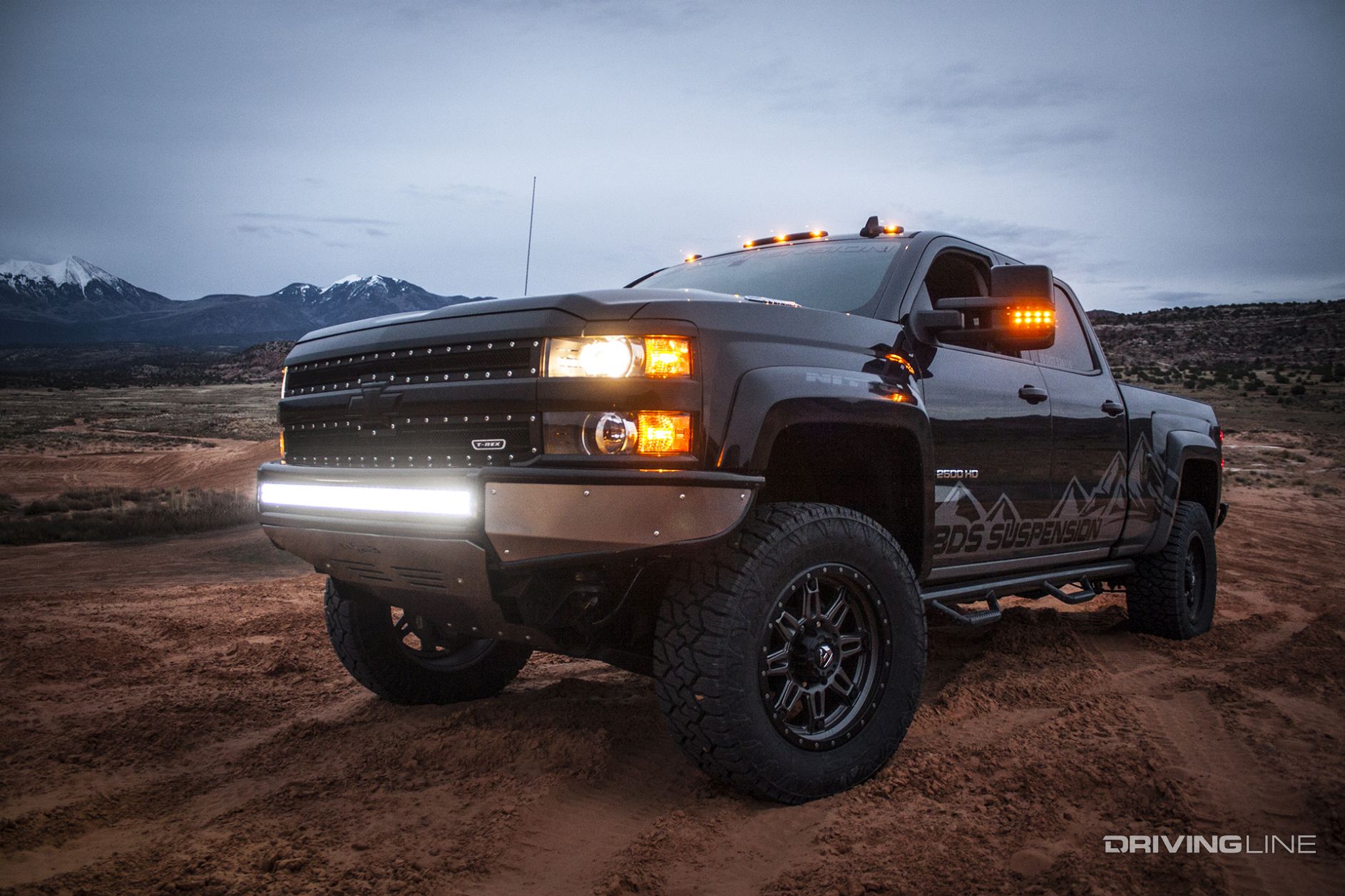 2015 chevy 2500 bds coilover lif nitto 11