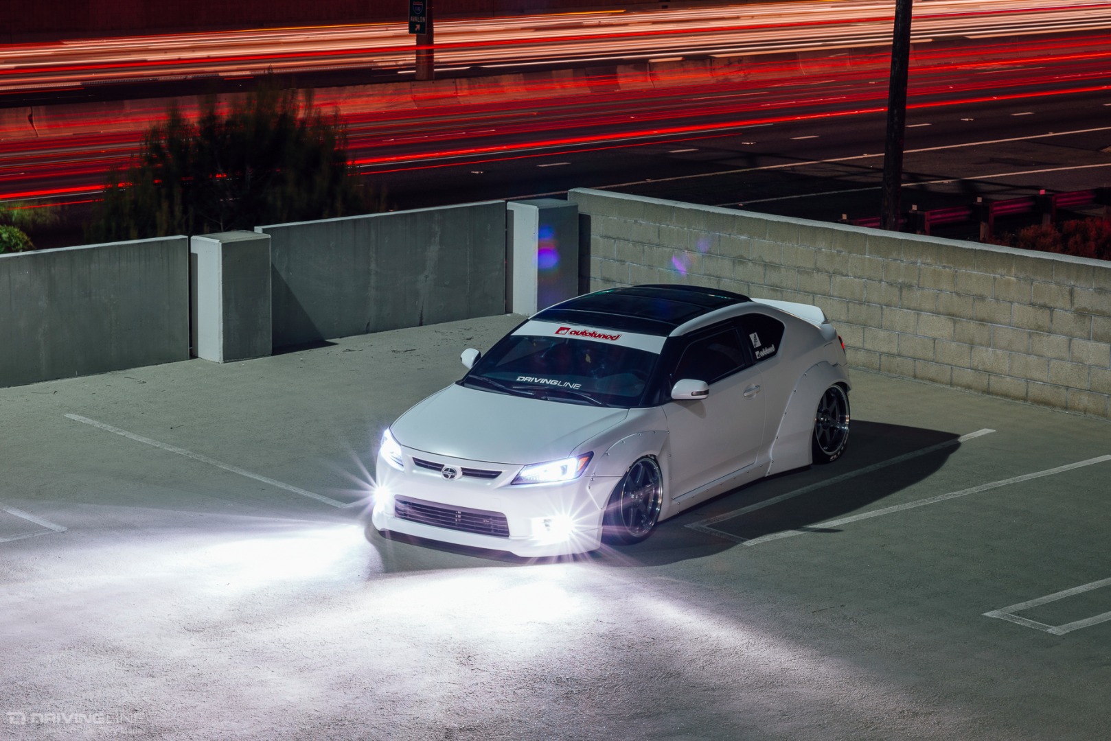 drivingline justin rocketbunny autotuned scion tc 44