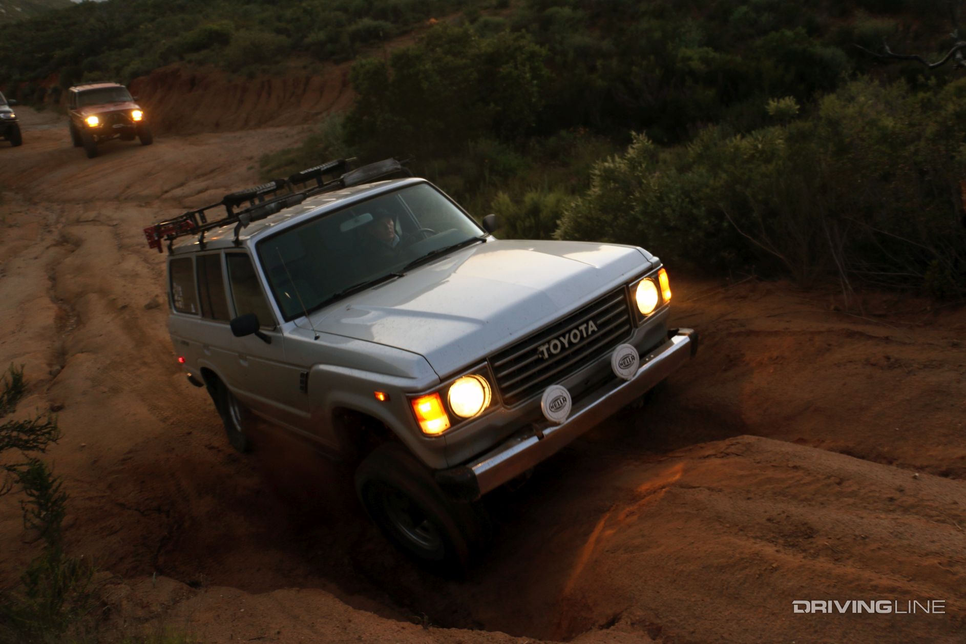 009 fj60 v8 black mountain 11s04 climb sasquatch run