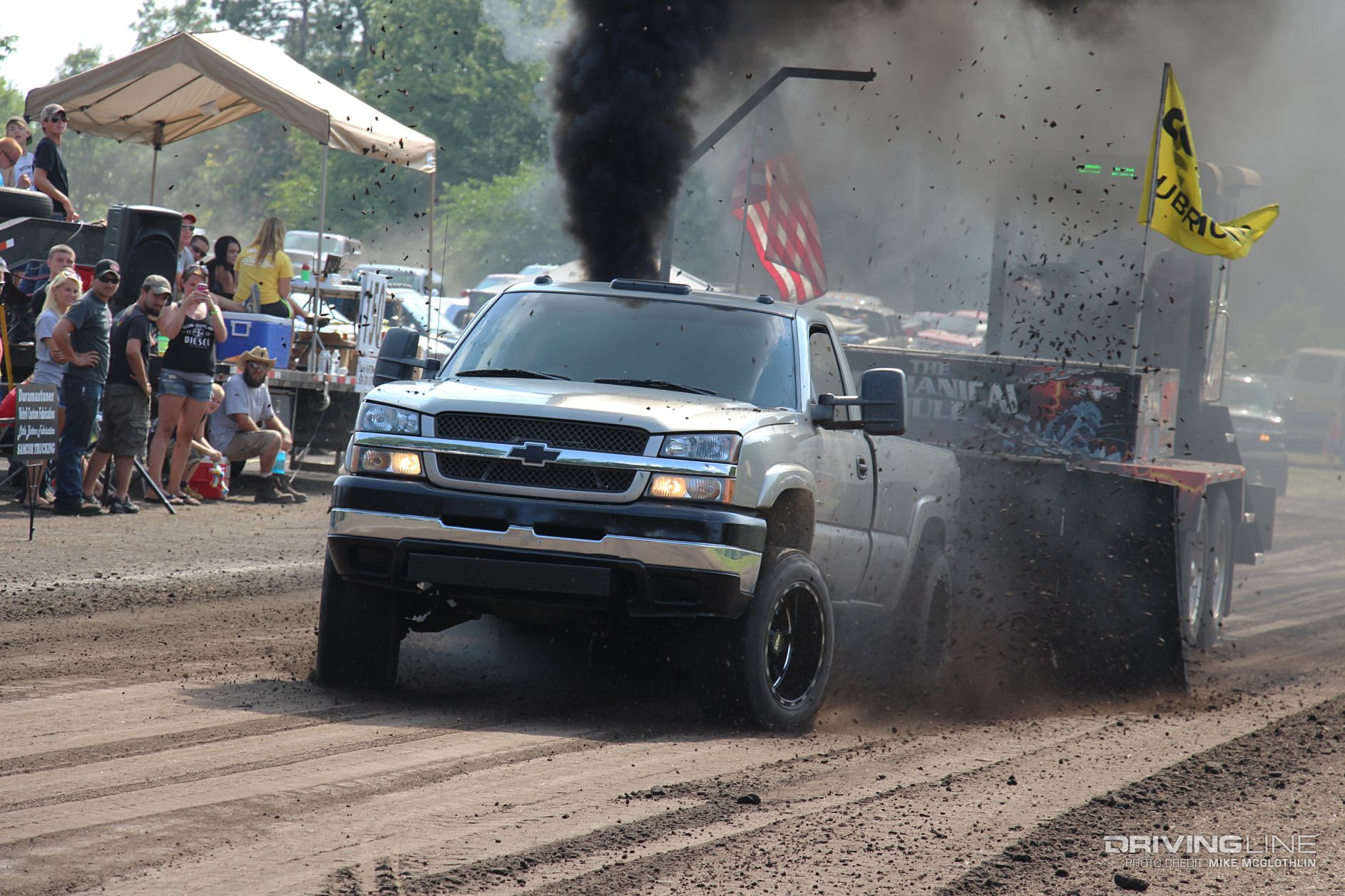 chevy truck diesel pulling race