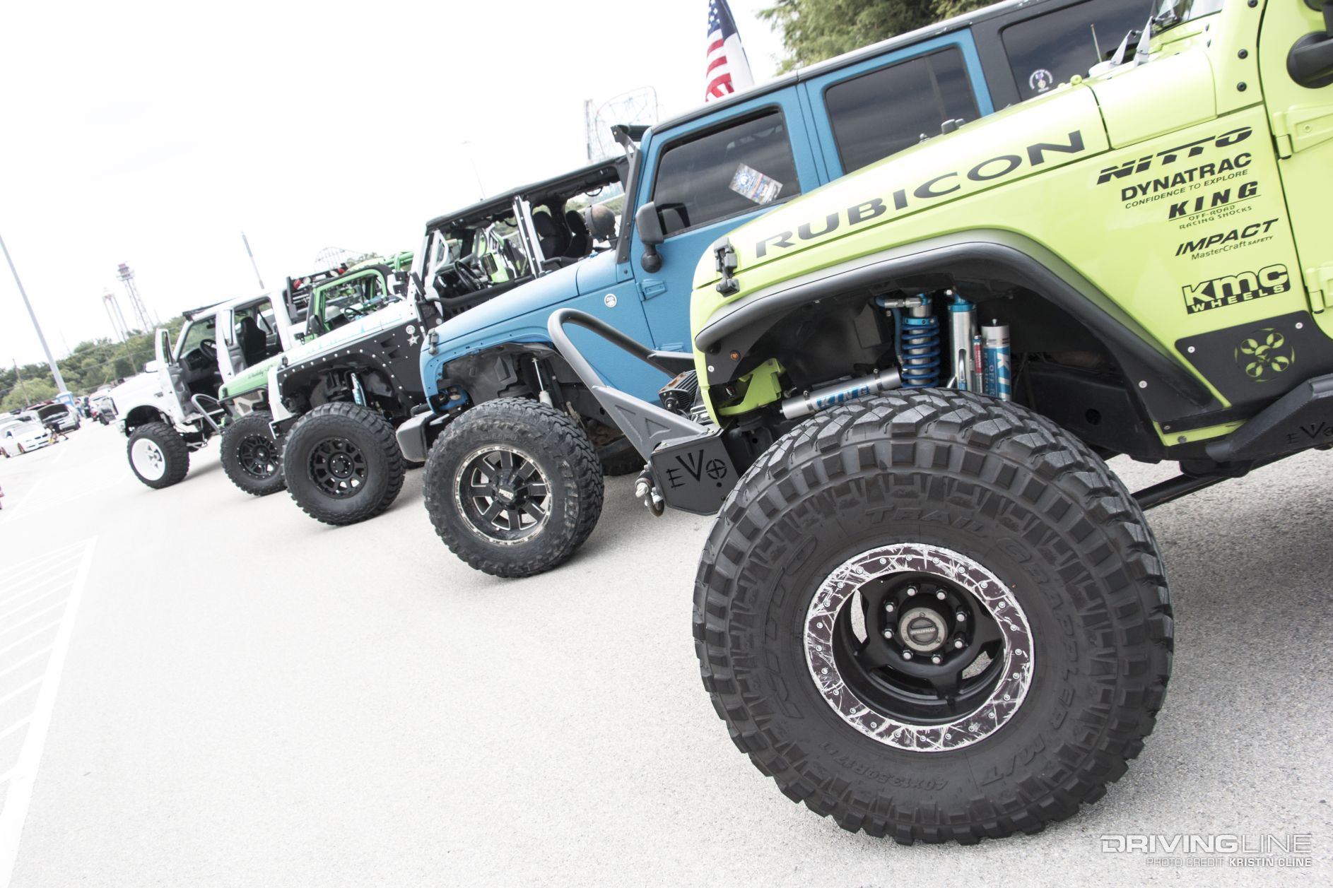Jeep JKs at at 2016 Auto Enthusiast Day Texas