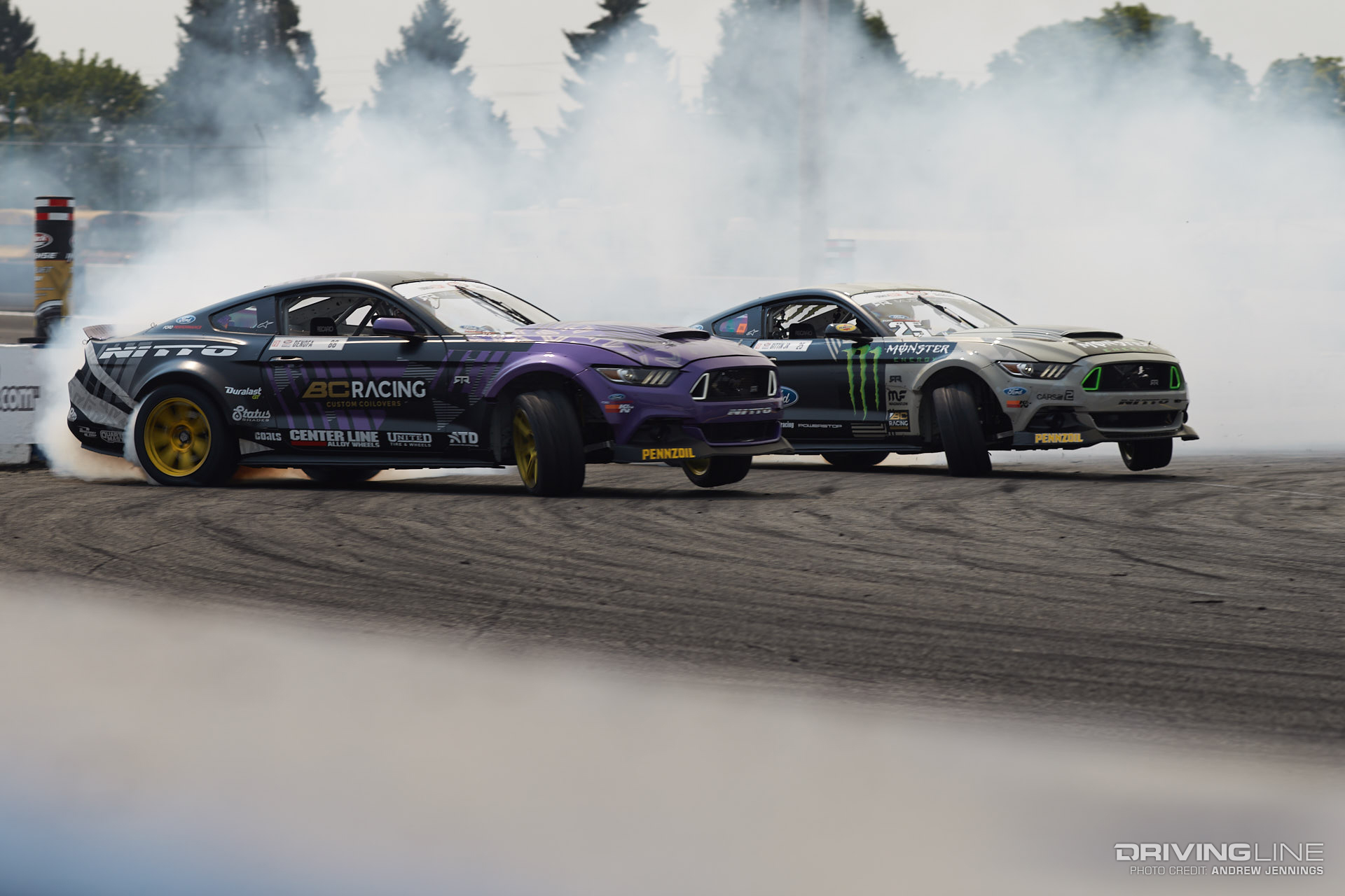 Chelsea DeNofa and Vaughn Gittin Jr.