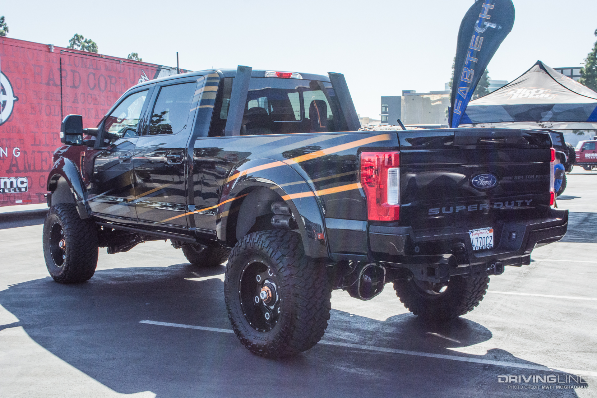 Fabtech Super Duty rear end