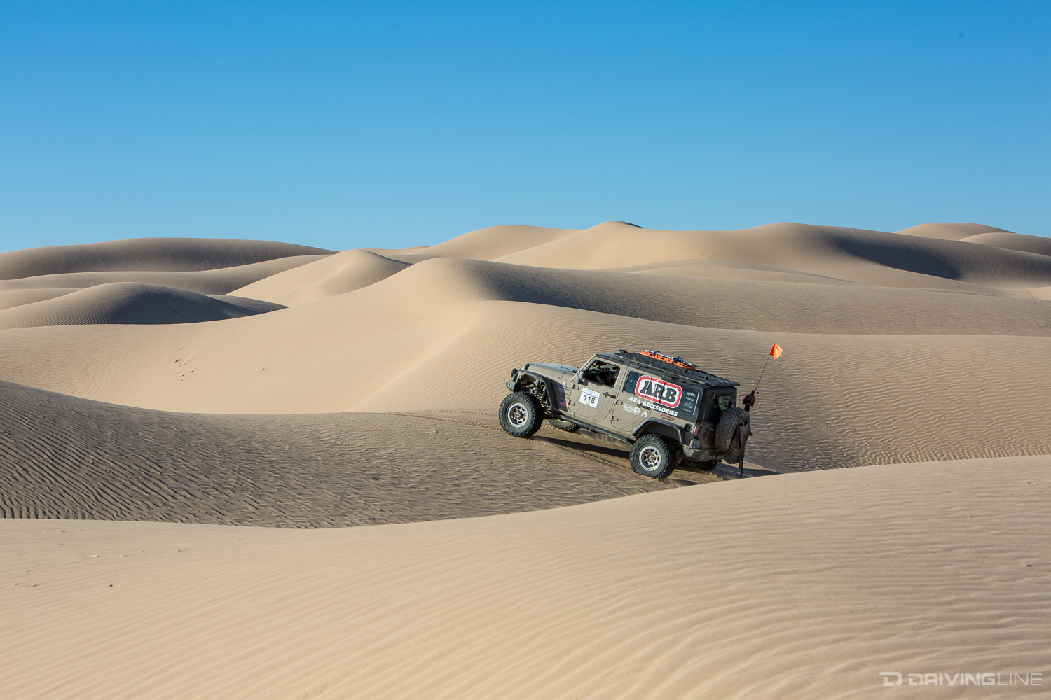 Team 118 in the Glamis sand dunes