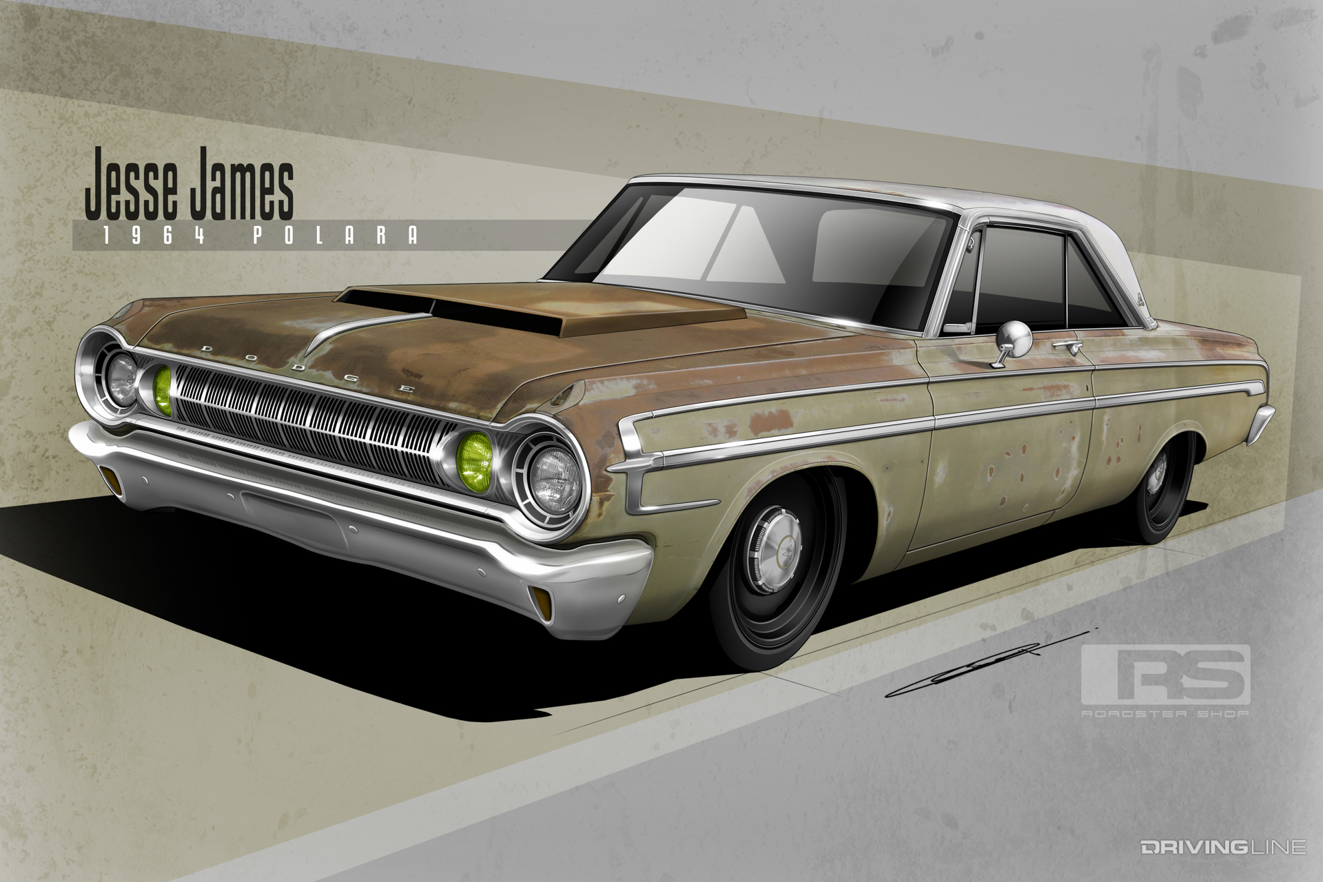 Dodge Polara rendering