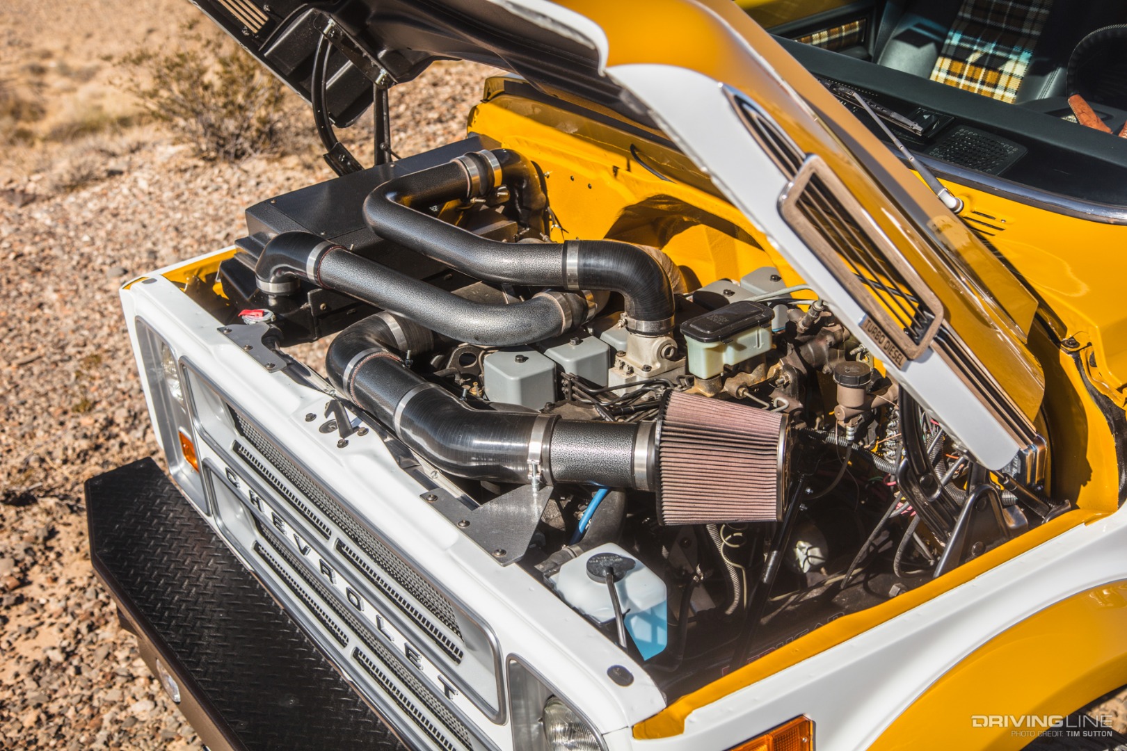 The 12 valve Cummins under the Duke's hood