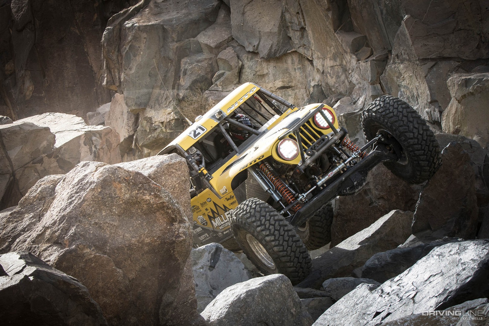 King of the Hammers rock crawl