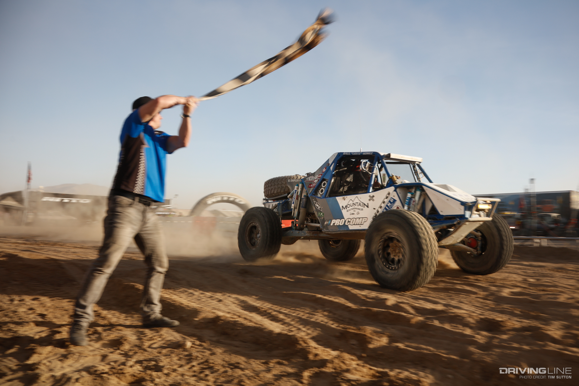 2018 King of the Hammers - Raul Gomez finish