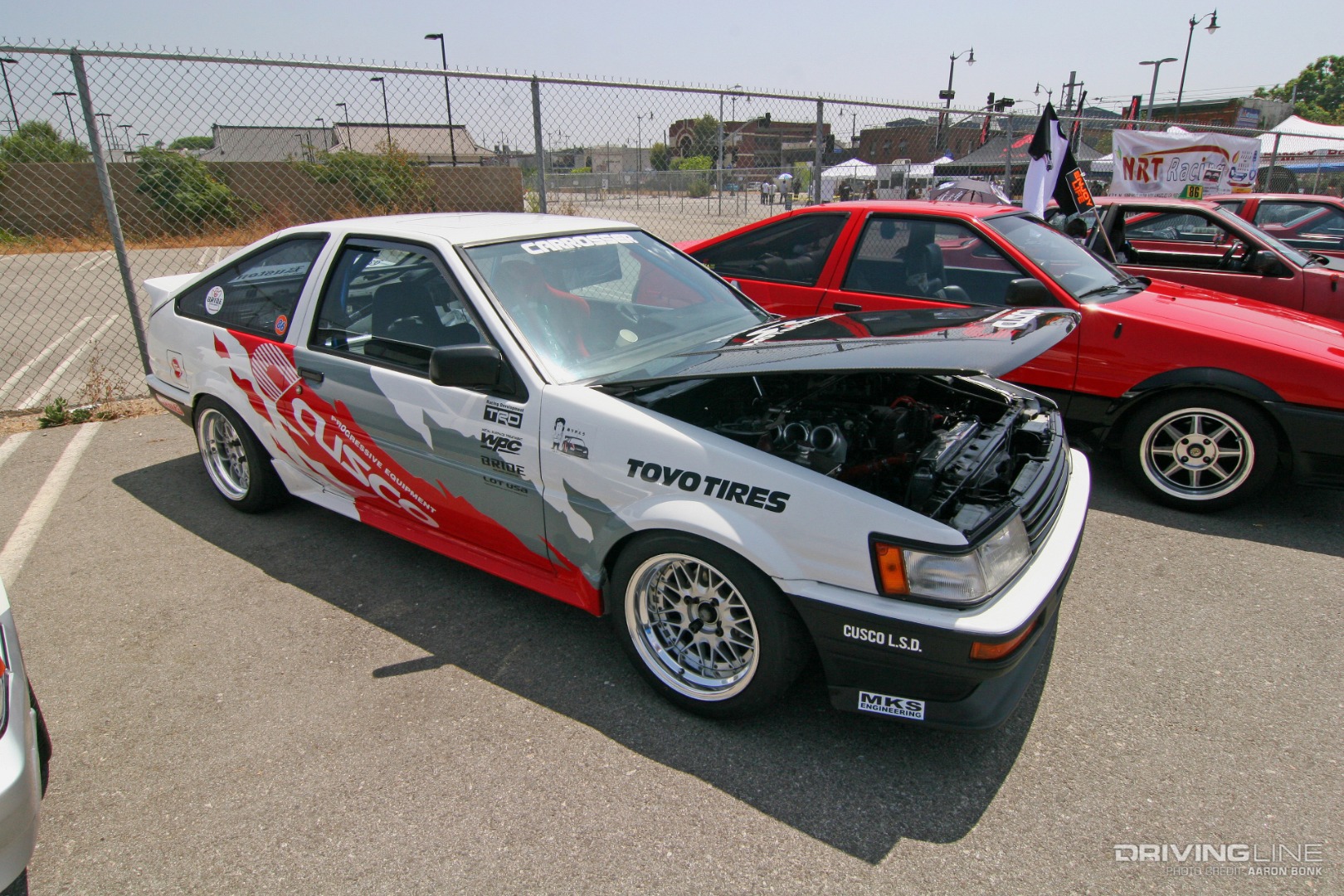 AE86 Corolla Meets Honda Persuasion White