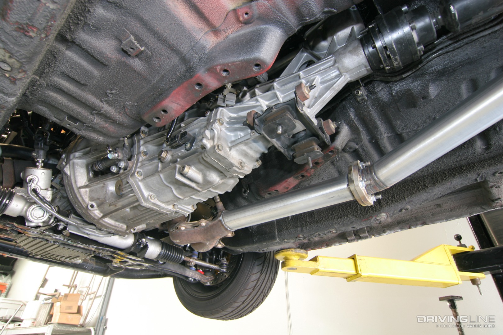 AE86 Corolla Meets Honda Persuasion Transmission