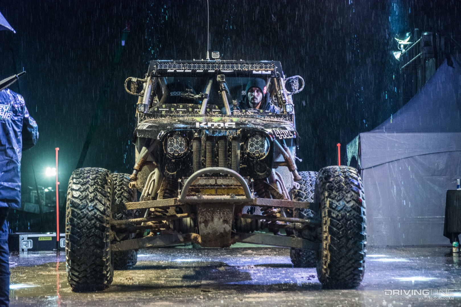 Casey Currie's Ultra4 at the finish line