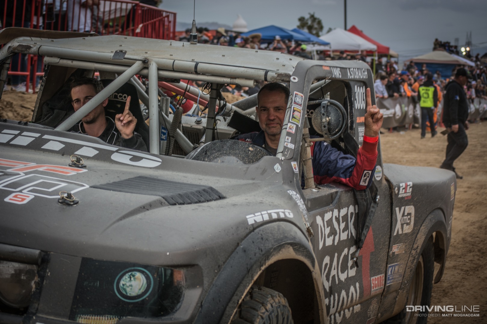 Mike Jams taking 1st place at the Mint 400