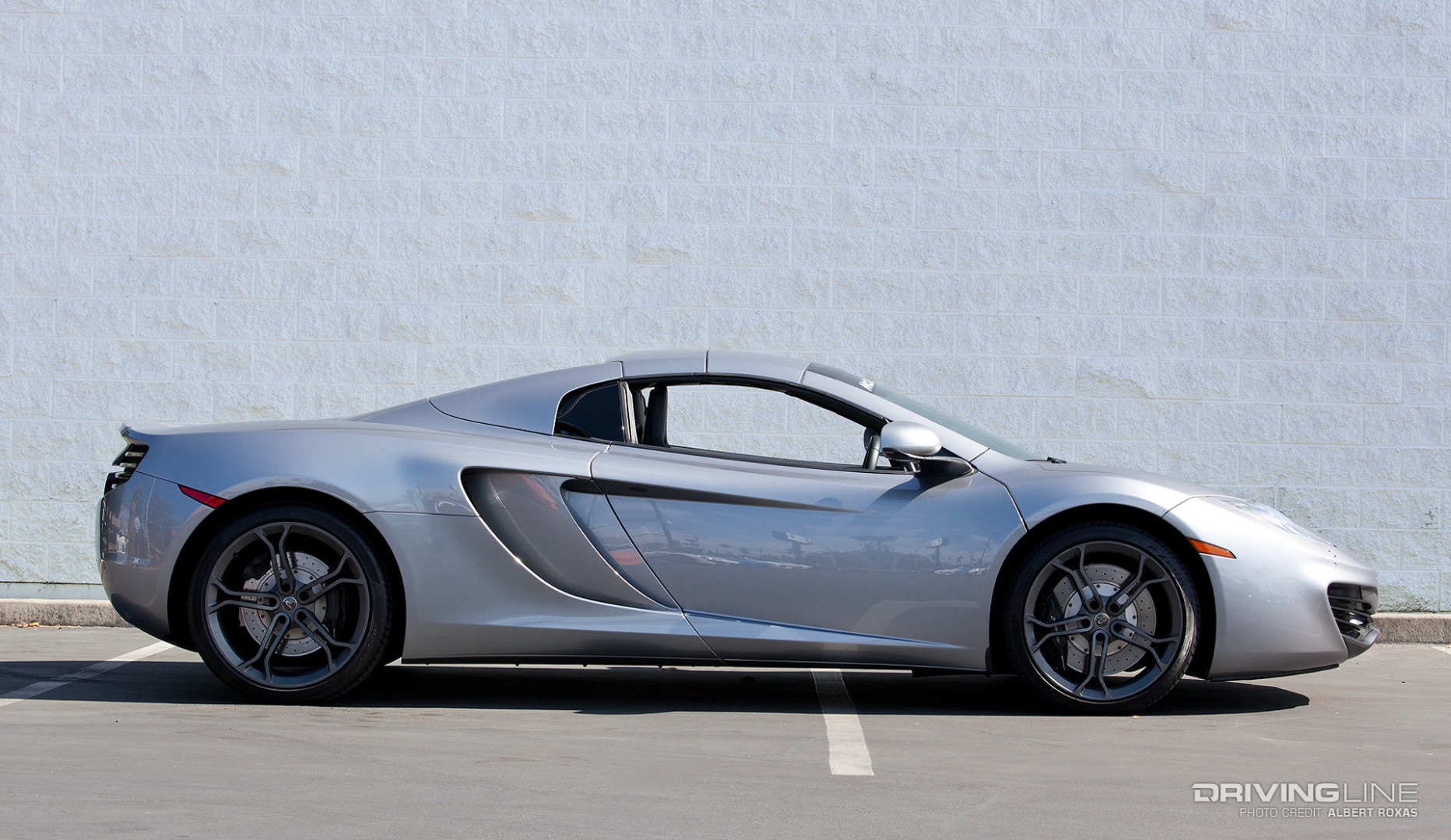 McLaren MP4-12C Spider Side