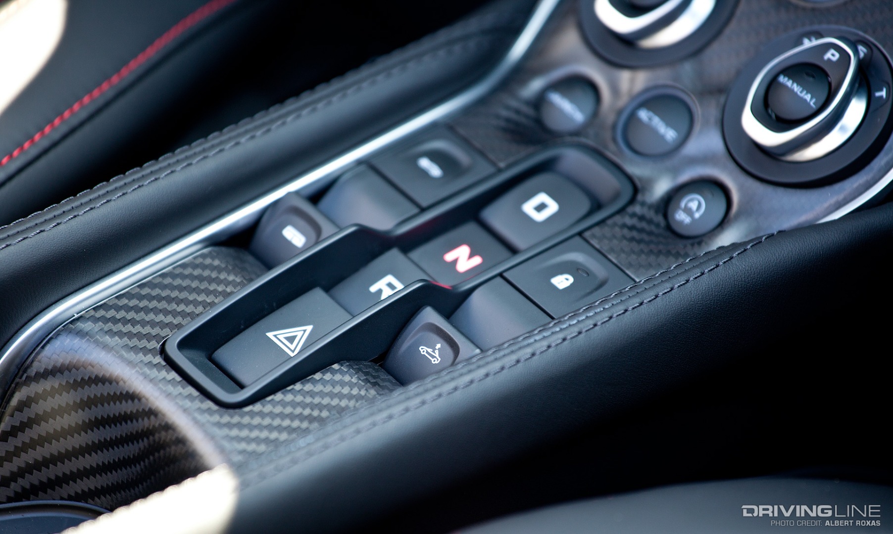 McLaren 570S Spider Console