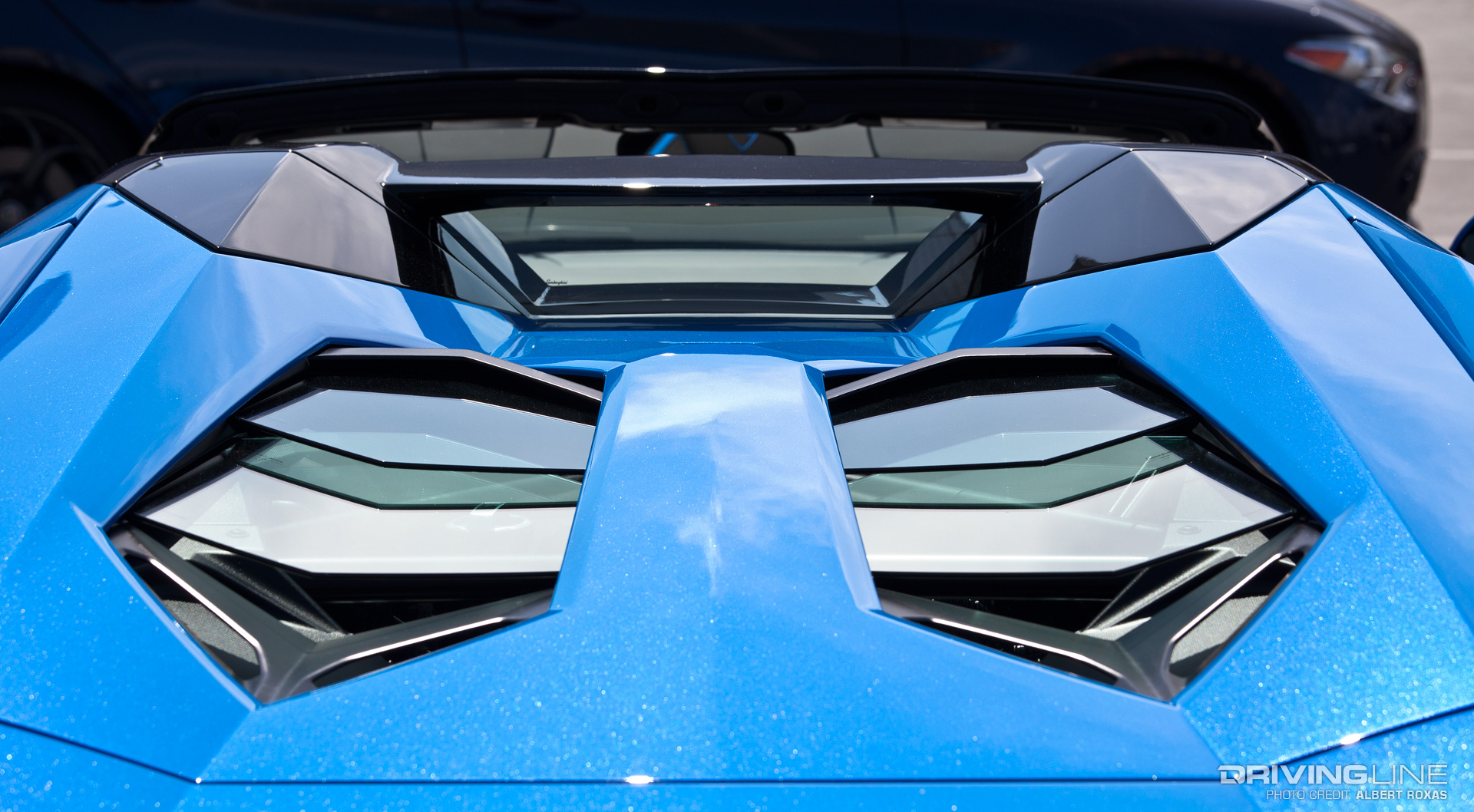 Lamborghini Aventador S Roadster Rear