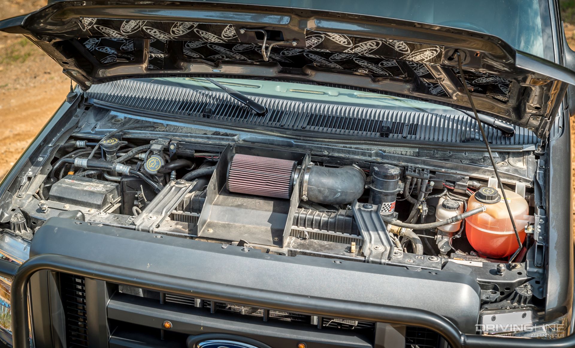 001-2003-ford-e-350-4x4-van-ujoint-off-road-nitto-ridge-grappler engine