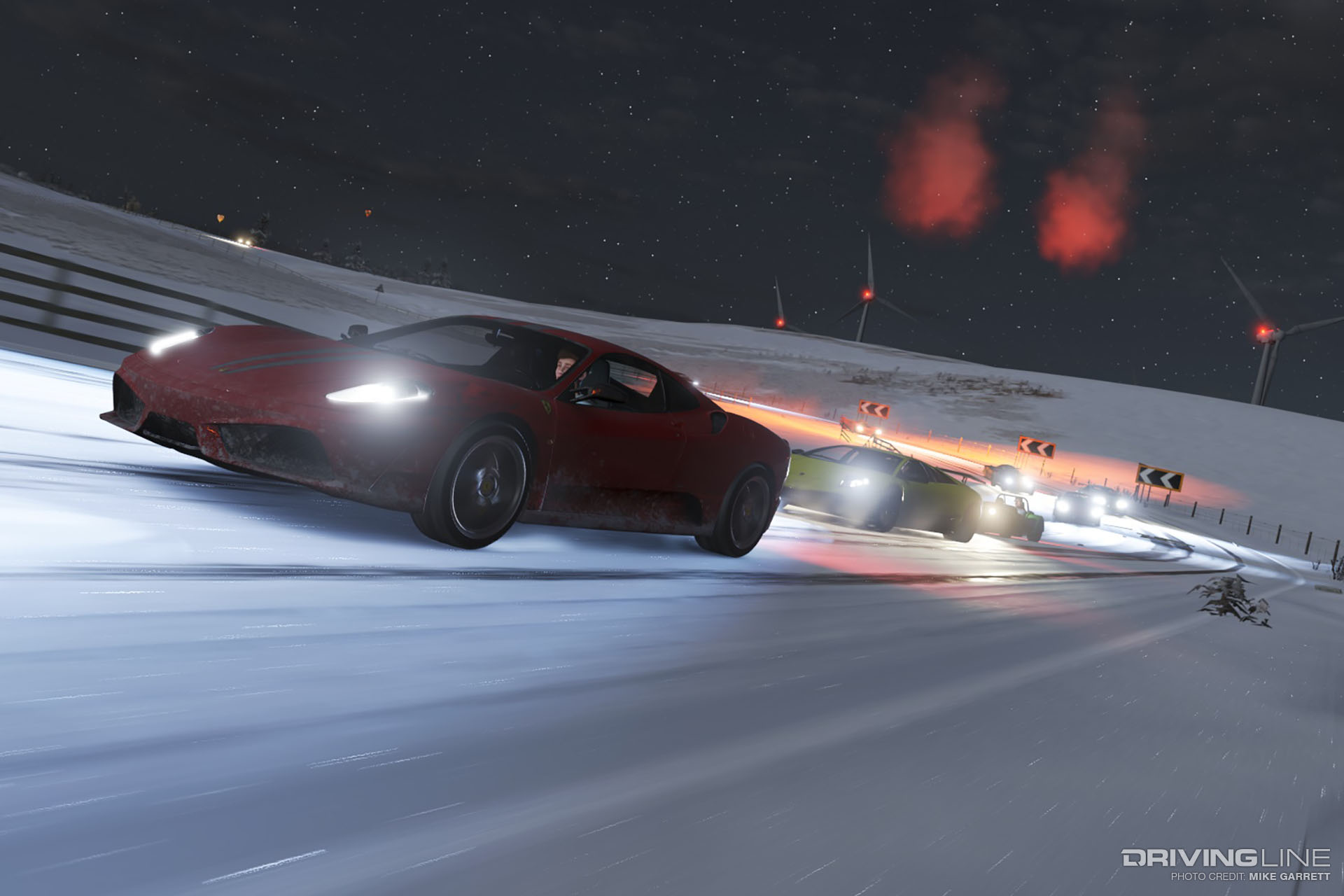 Forza Horizon 4 Night Snow