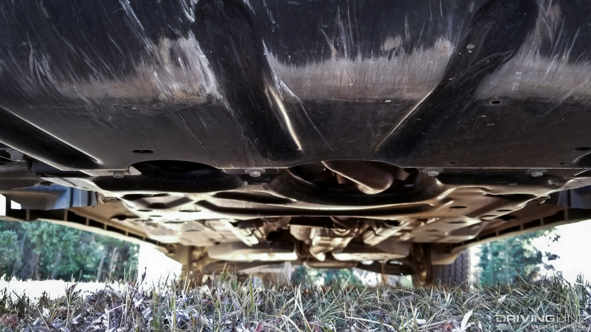 Jeep Cherokee Trailhawk undercarriage