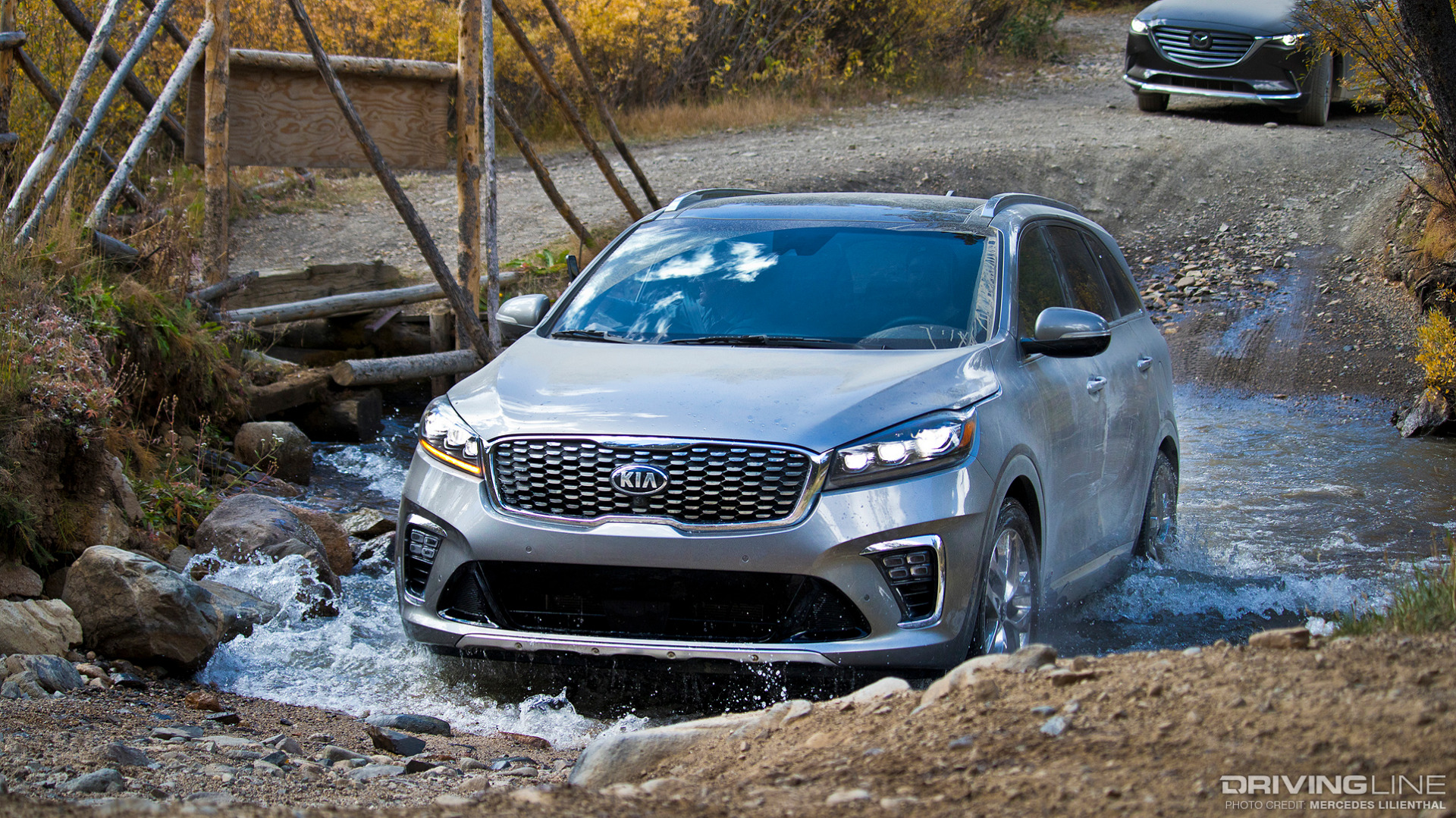 Kia Sorento through water 2