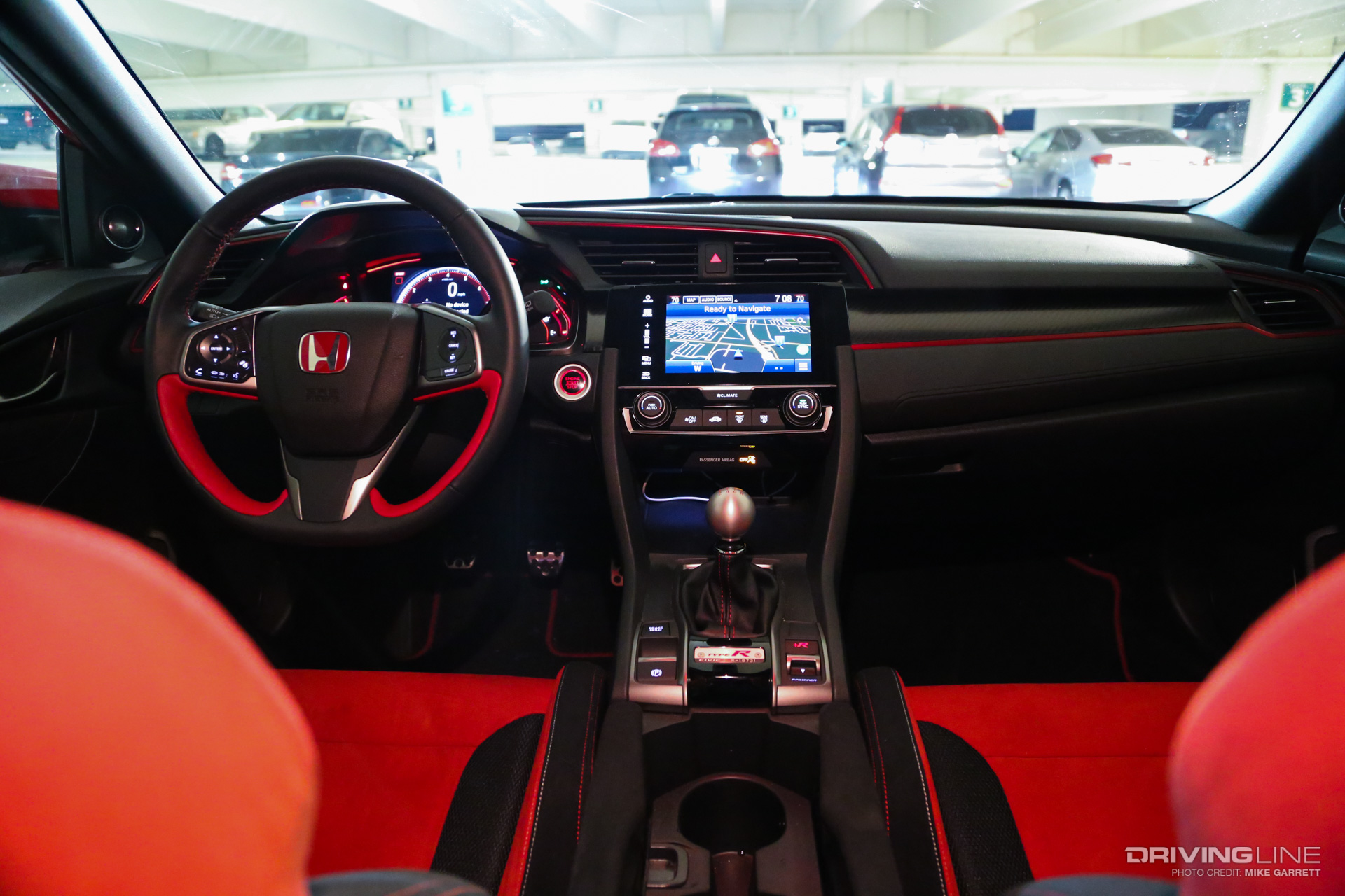 FK8 Civic Type R Interior