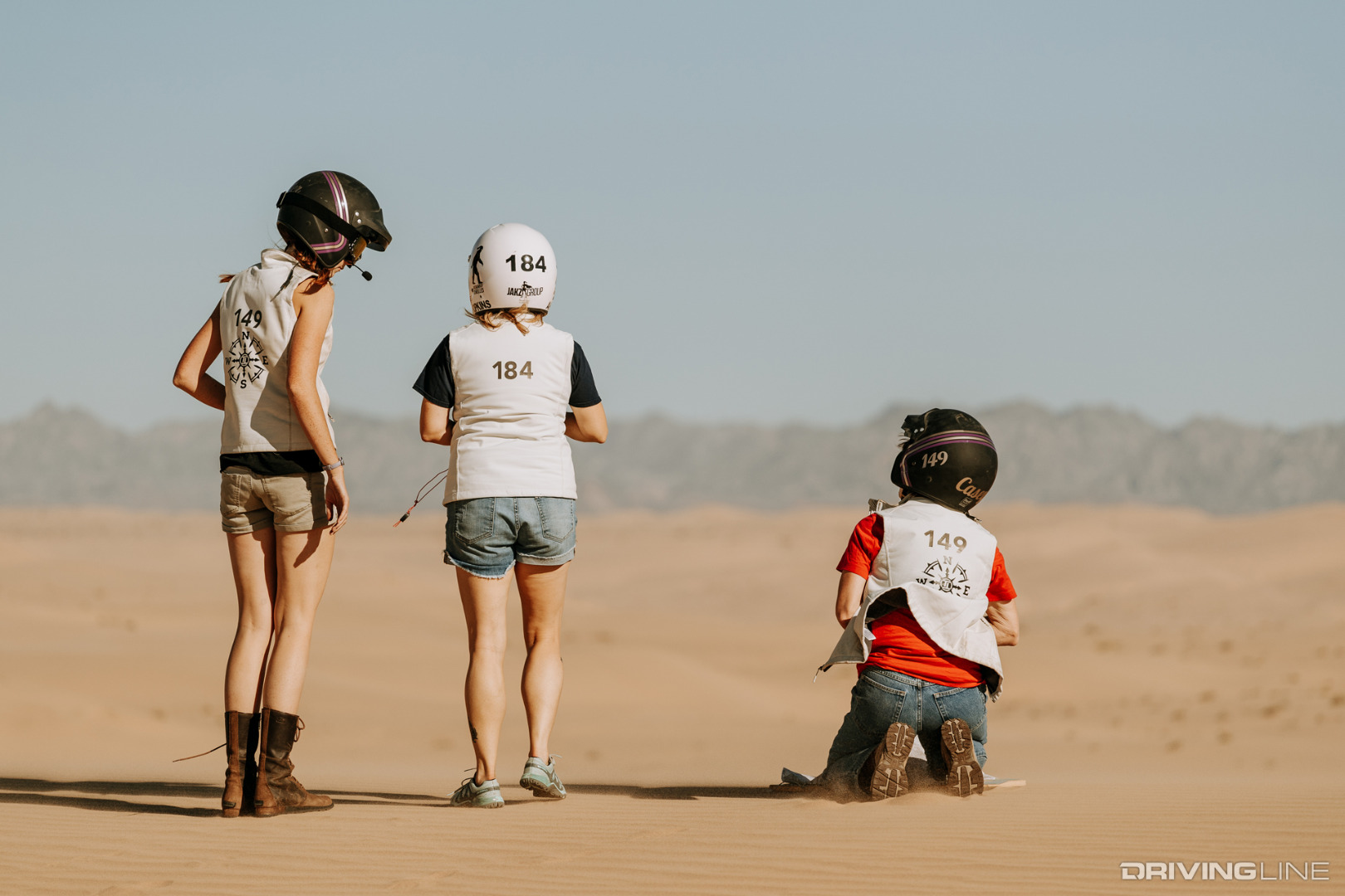 Two different Rebelle teams figuring it out together