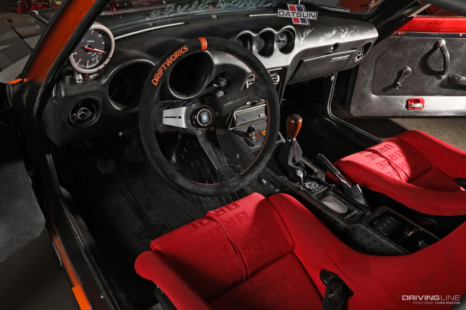 Reborn Datsun Z Interior