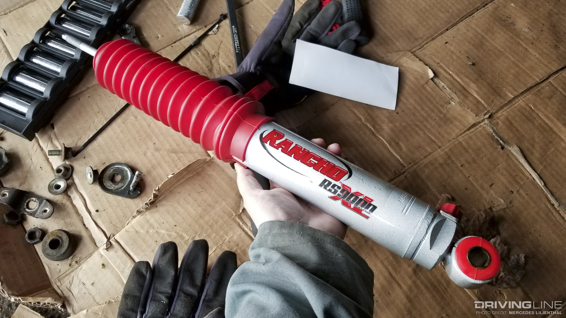 Prepping new Rancho RS9000XL adjustabe shocks