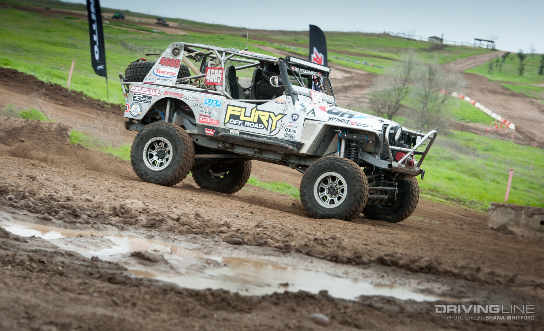Albert Contreras Driving at the 2019 Ultra4 MetalCloak Stampede