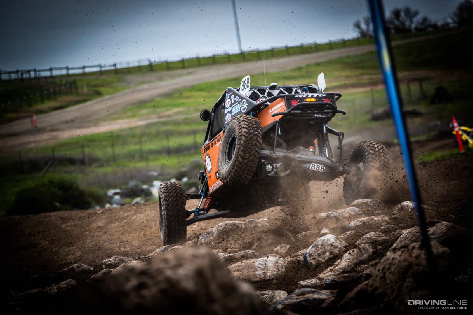 Cody Addington Driving at the 2019 Ultra4 MetalCloak Stampede