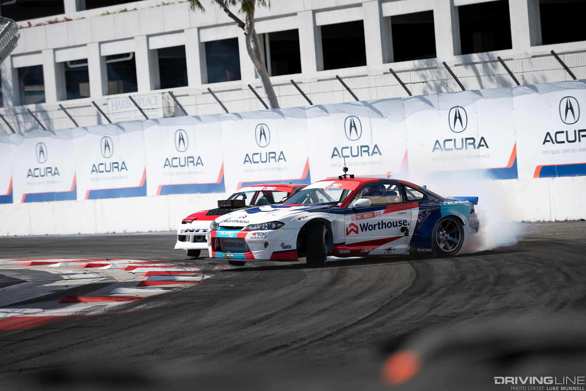 2019 Formula Drift Long Beach Travis Reeder versus Wiecek
