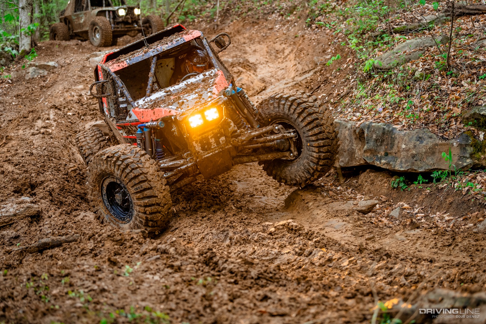 Levi Shirley Racing in the Ultra4 Tear Down in Tennessee
