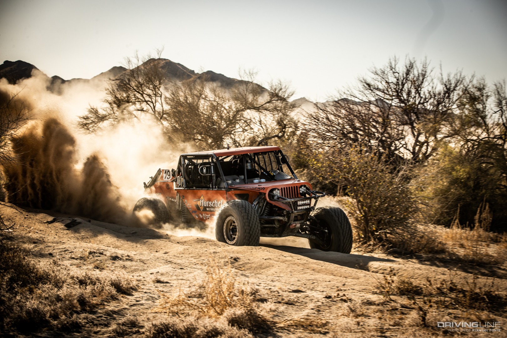 Paul Horschel in the Ultra4 El Rey de las Bajas