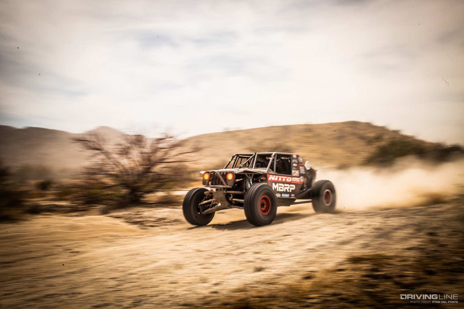 Loren Healy in the Ultra4 El Rey de las Bajas