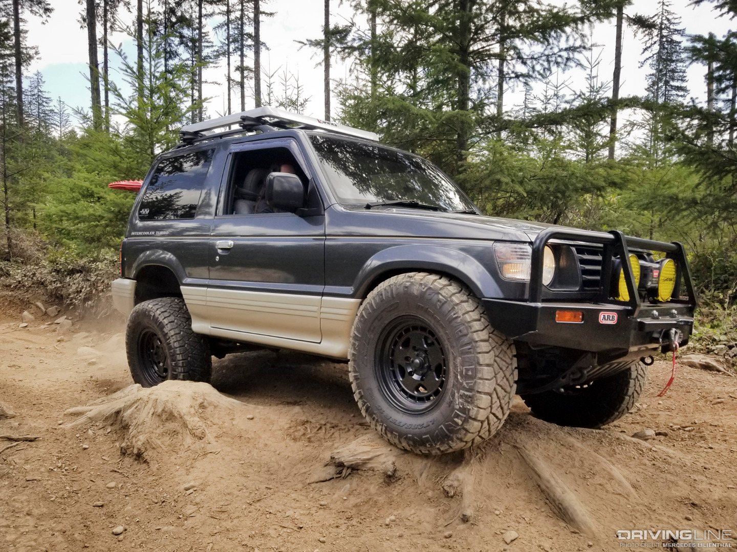 My 1991 Mitsubishi Pajero's maiden off-road voyage