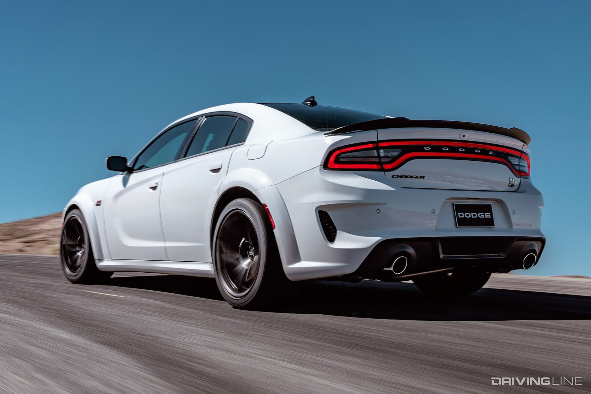 Charger Scat Pack Widebody Rear View
