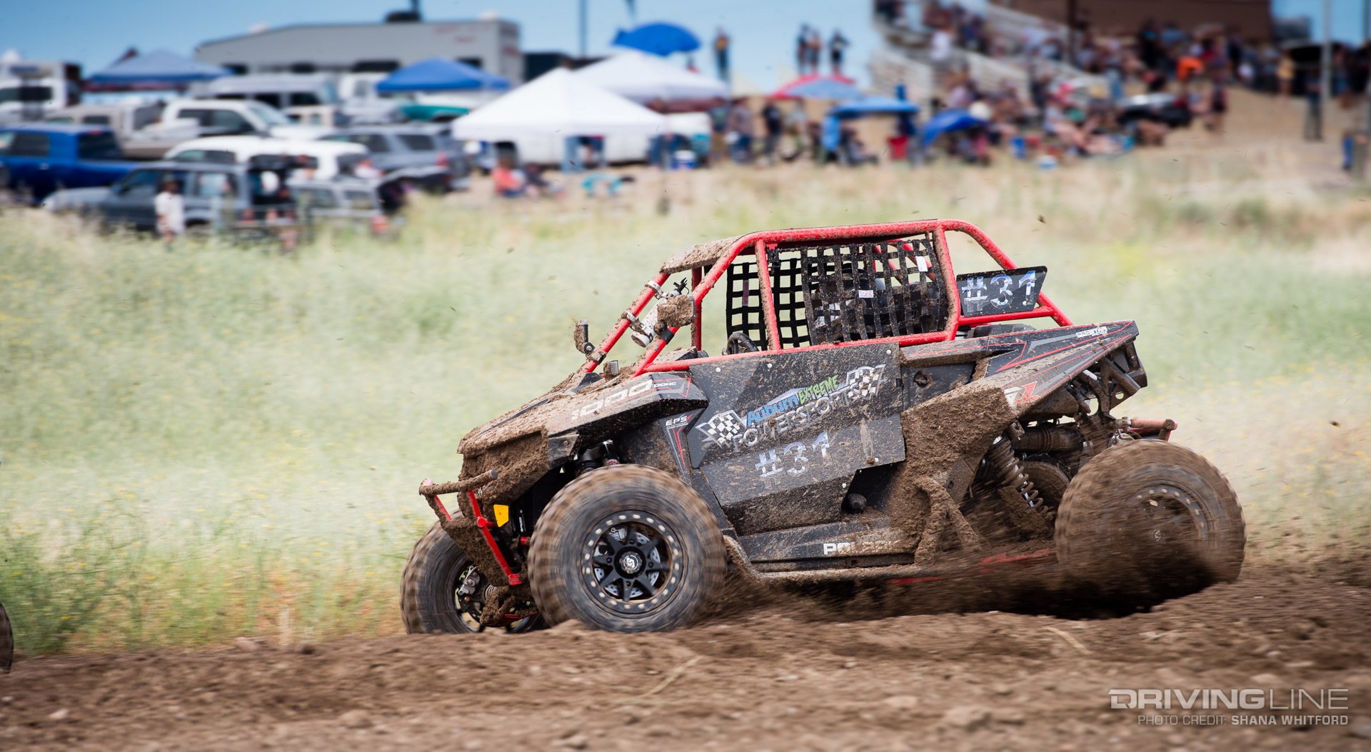 Mike Zunich racing his UTV 1000 Sportsman vehicle