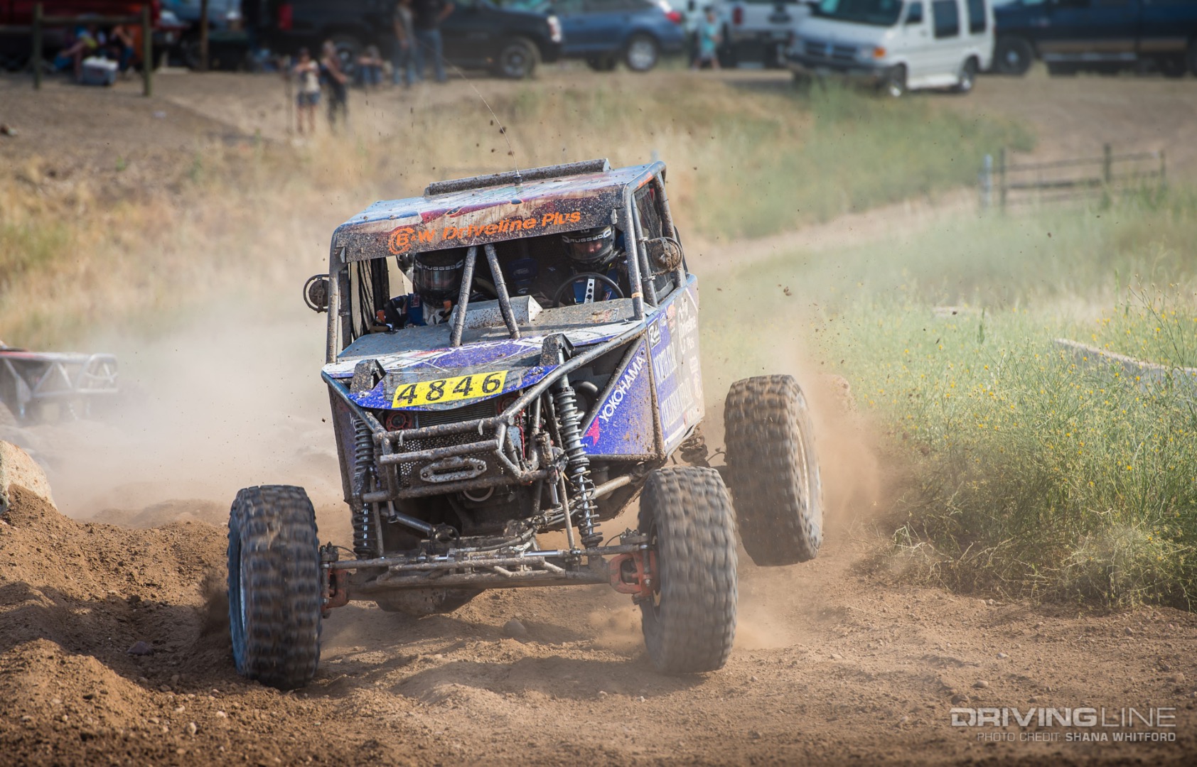 James Hubbard racing his 4800 vehicle