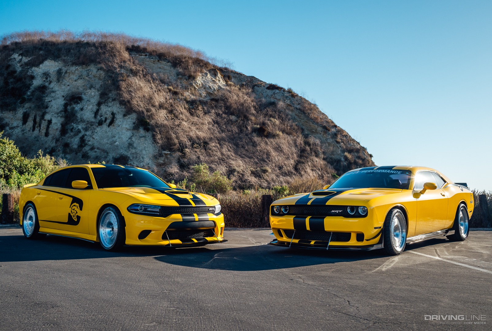 SRTBees Dodge Charger and Dodge Challenger Hellcats with NT05R and NT555 G2