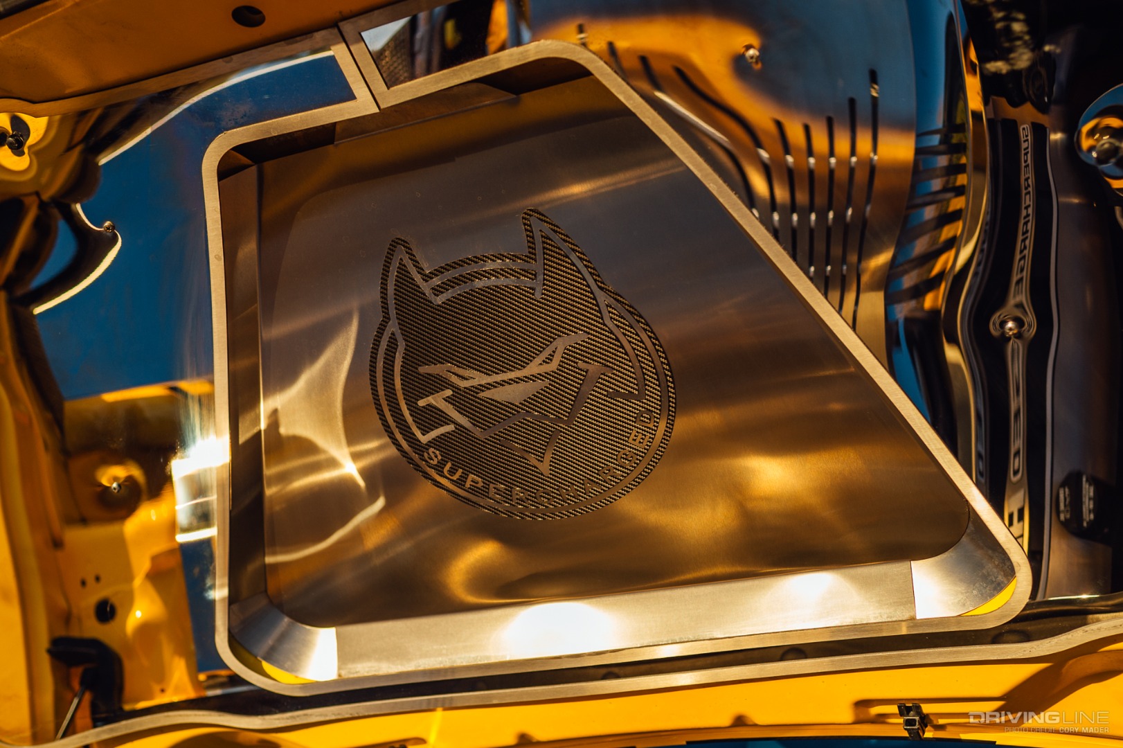 SRTBees Dodge Charger Hellcat Logo Underhood