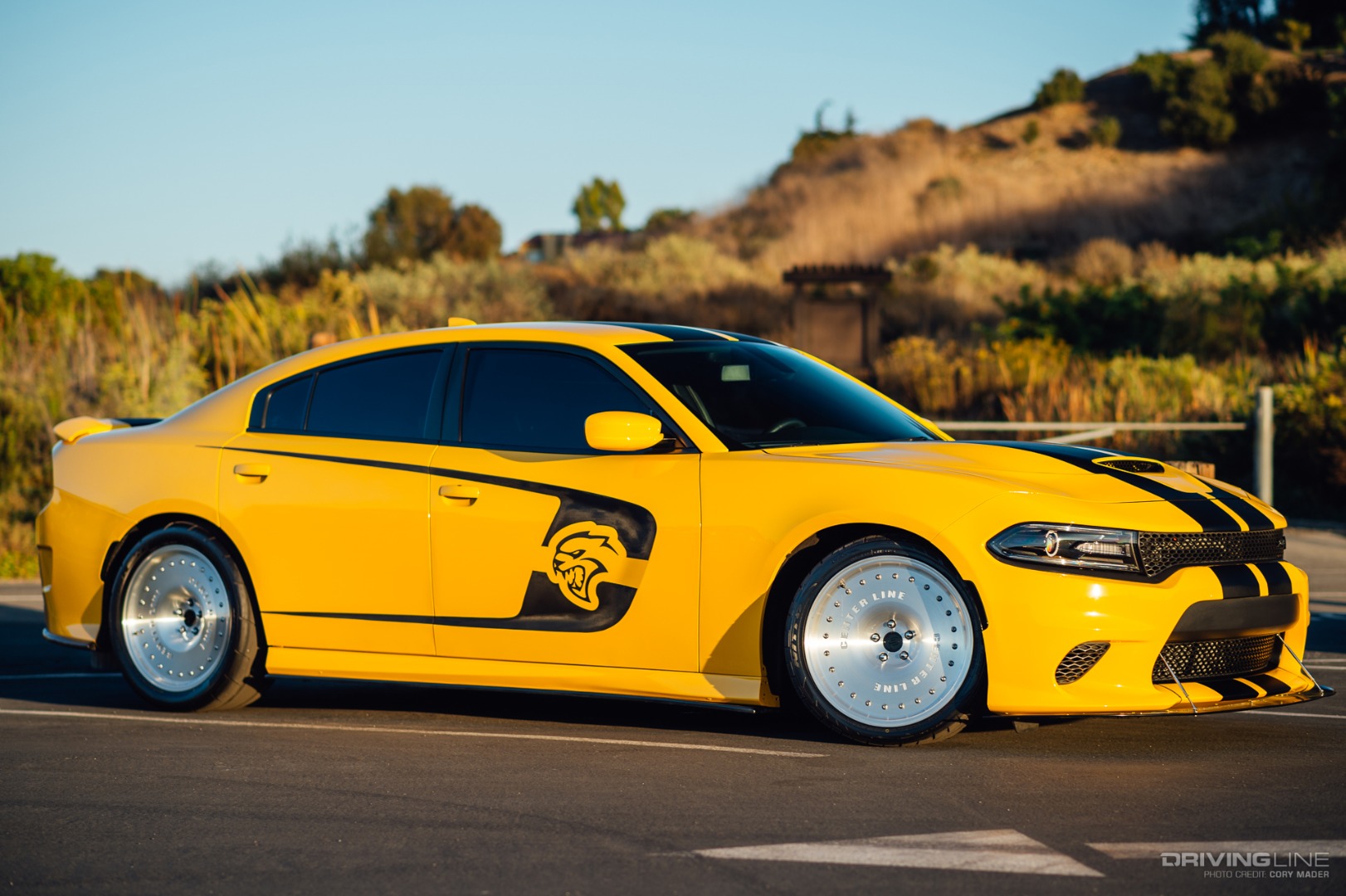 SRTBees Dodge Charger Hellcat Front 3/4