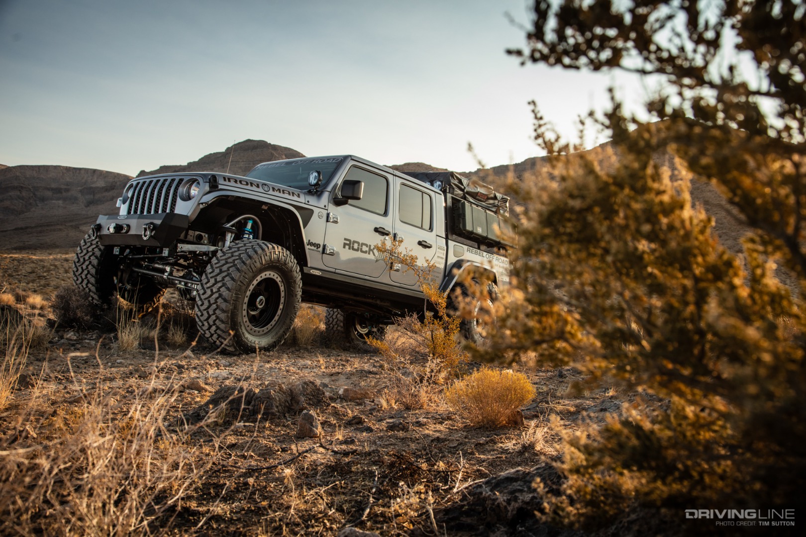 Jeep Gladiator on Trailer Grapplers